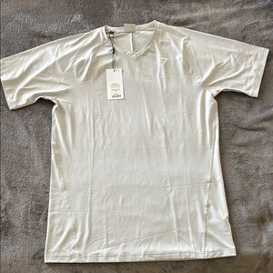 Men's light grey Gymshark T-Shirt